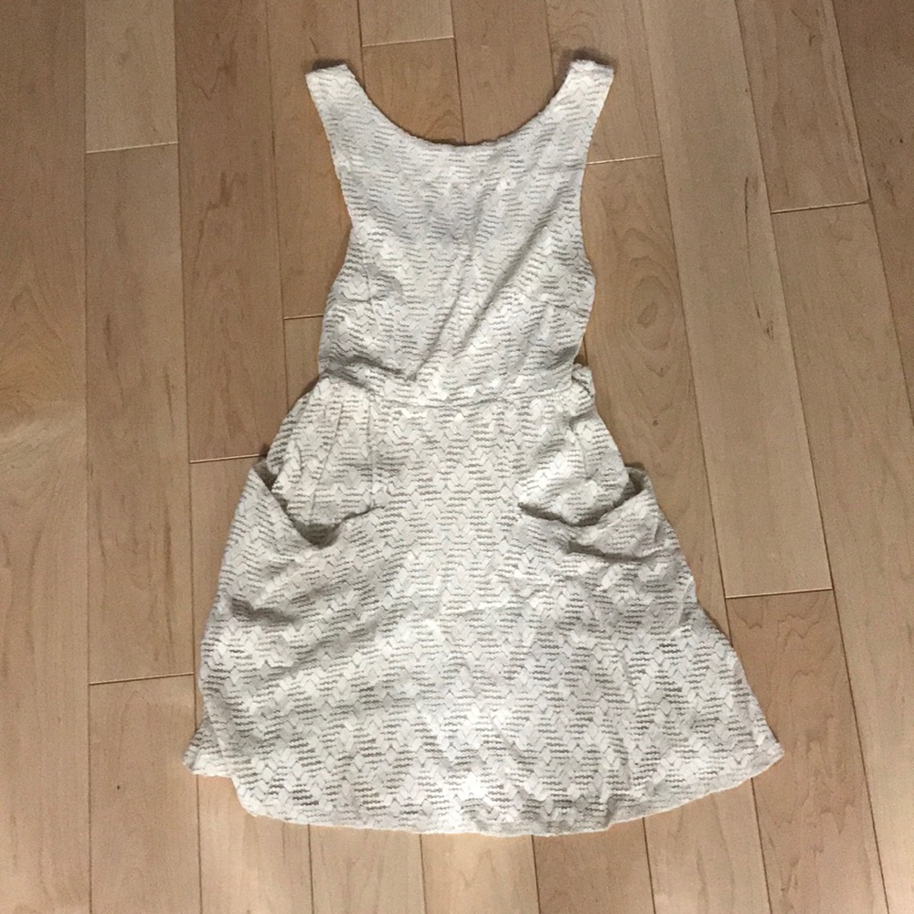 Cream dress from free people
